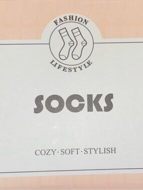 Womens Socks - Soft Cozy White